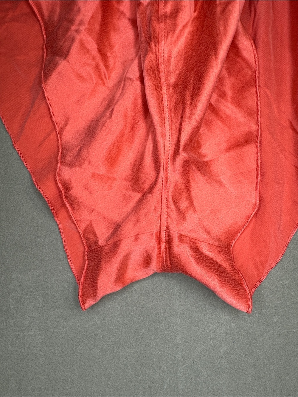 lunya Coral Satin Lounge Shorts 100% Silk - M - Picture 6 of 6
